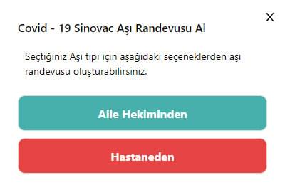 Aşı Randevusu Nasıl Alınır?